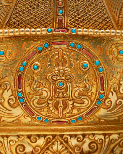 Guru Rinpoche Statue – Handmade Buddhist Decor from Nepal
