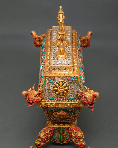 Incense Burner | Handcrafted Buddhist Ritual Vessel