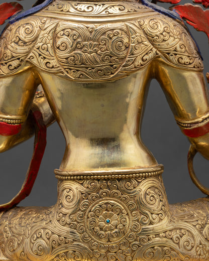Beloved Green Tara Statue | Hand-Carved Buddhist Sculpture