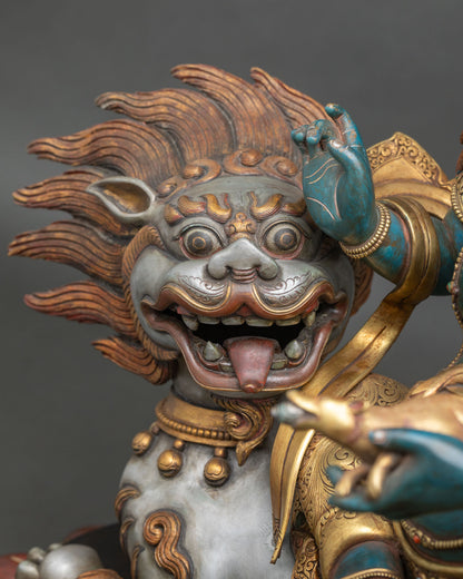 Handcrafted Namtoshe Statue – Buddhist Large-Sized Altarpiece
