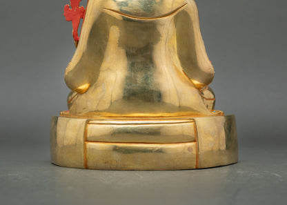 Five Shakya Master Statue Set - Himalayan Buddhist Lineage Figures