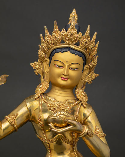 Guru`s Wifes Statue