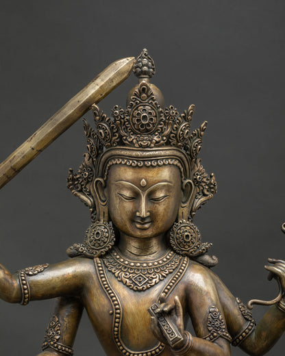 Maha Manjushri Statue