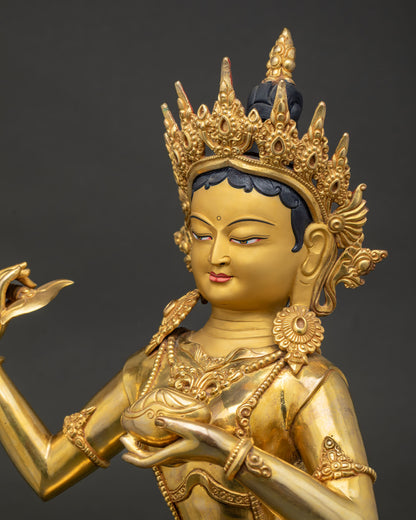 Guru`s Wifes Statue