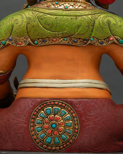 Traditional Dzambhala Statue | Invoke Spiritual & Material Abundance