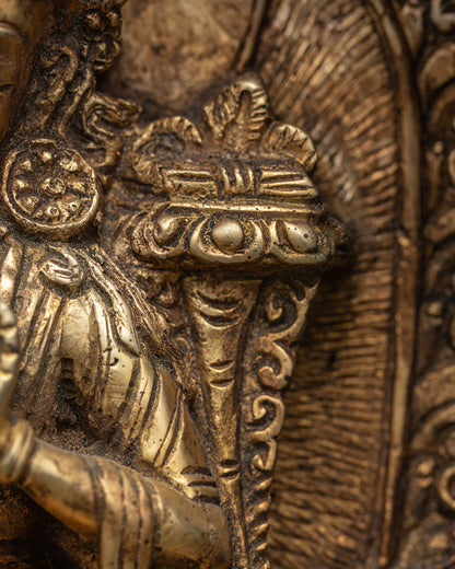 Manjushri With Frame
