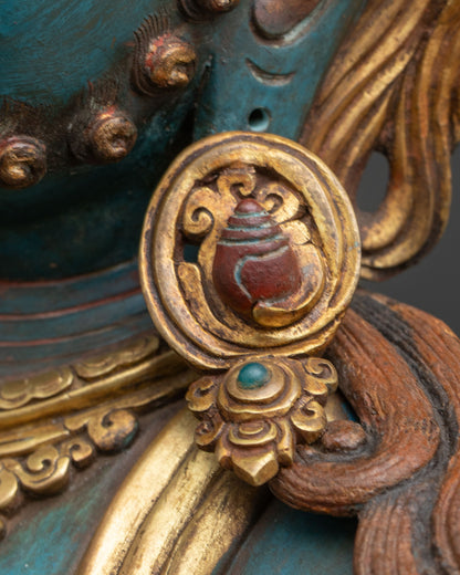 Handcrafted Namtoshe Statue – Buddhist Large-Sized Altarpiece