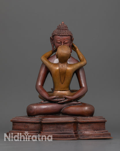 Discover Harmony and Wholeness with Samantabhadra and Consort Statue