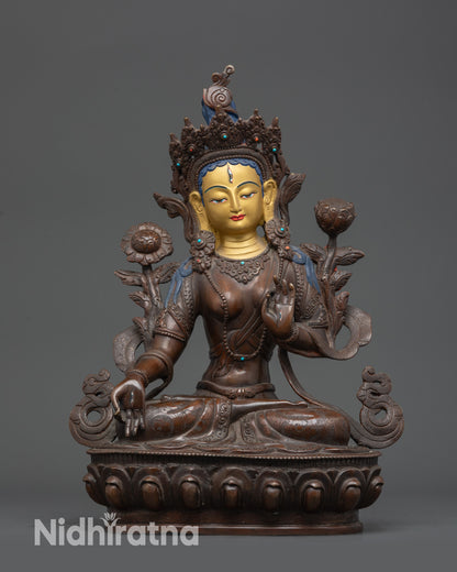 White Tara Statue