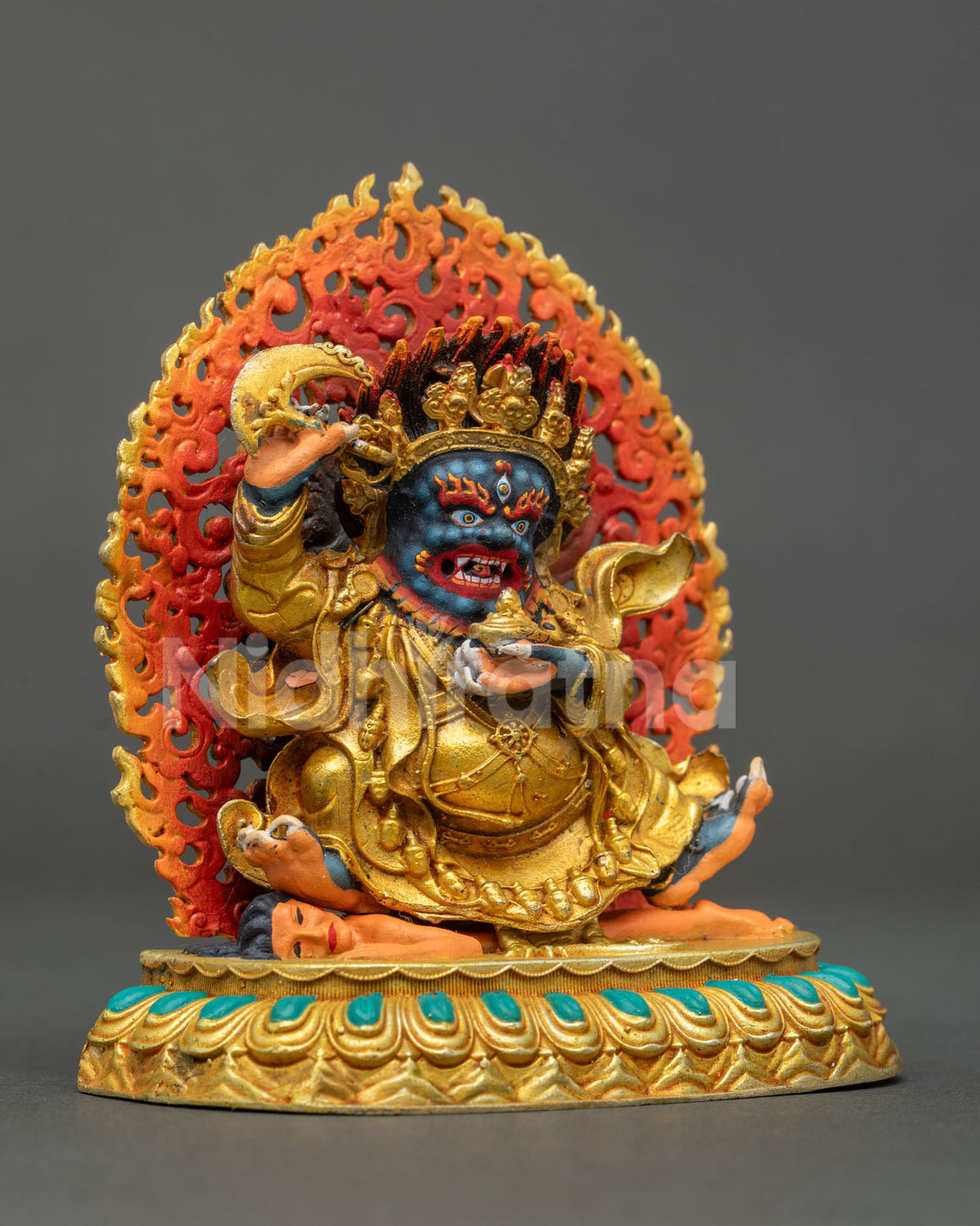 Mahakala Bernegchen Statue