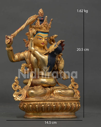 Manjushri Consort Statue