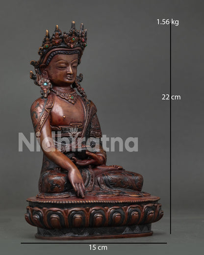 Crown Shakyamuni Buddha Statue
