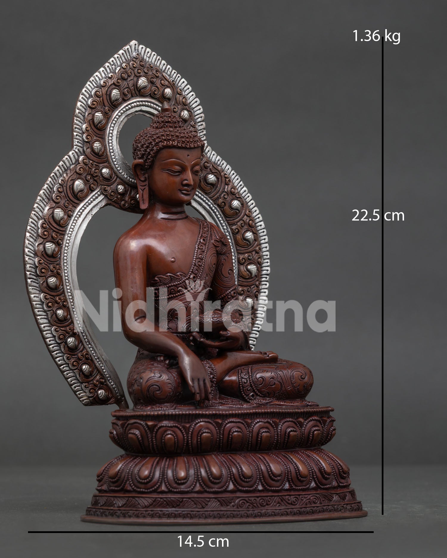 Shakyamuni Buddha Statue | Sacred Buddhist Meditation Artwork
