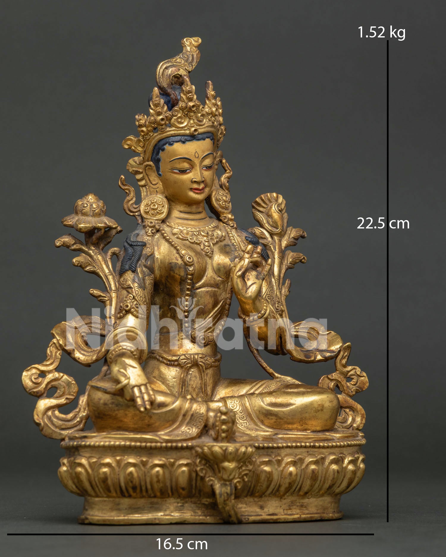 Green Tara Statue