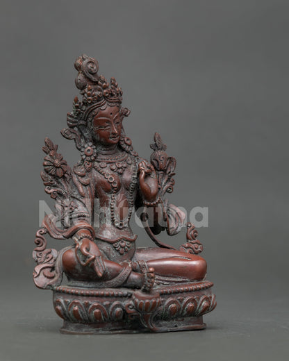 Green Tara Statue