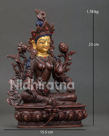 Green Tara Statue