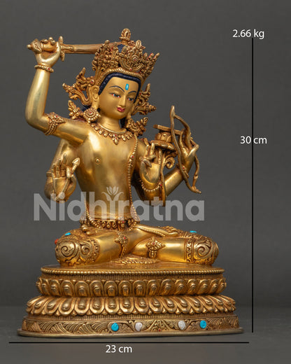 Maha Manjushri Statue