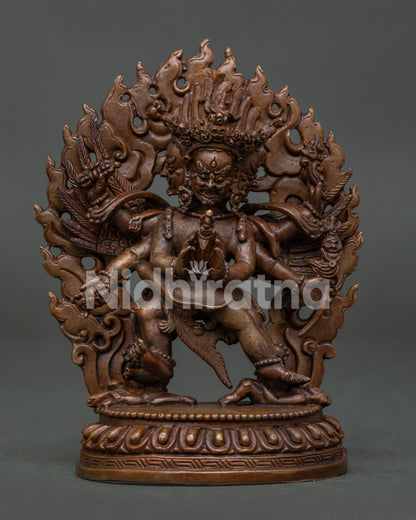Vajrakilaya Statue | Wrathful Himalayan Buddhist Artwork