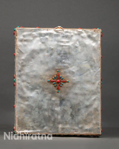 Manjushree Wall Hanging | Handcrafted Wisdom Deity Art Piece