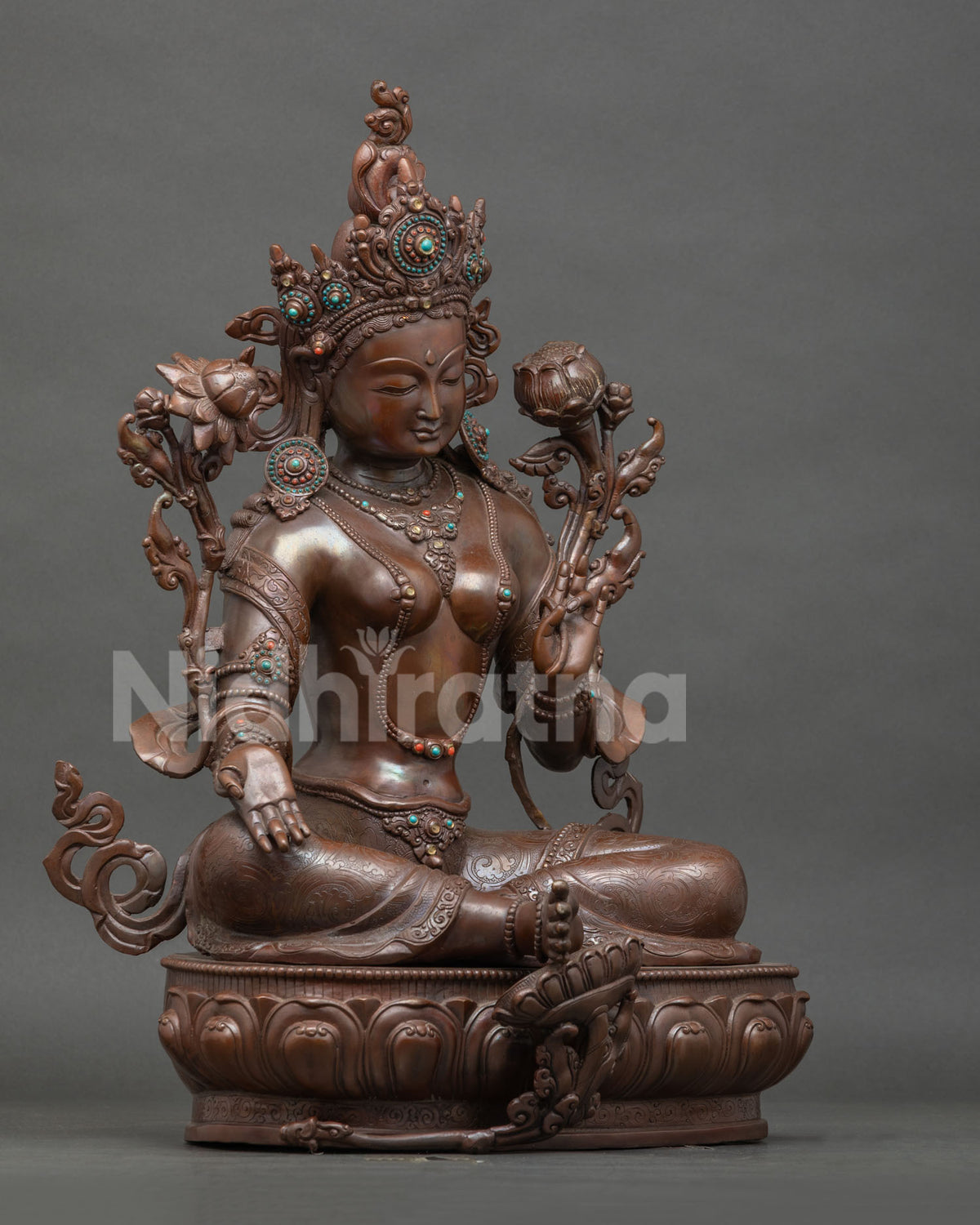 Green Tara Statue