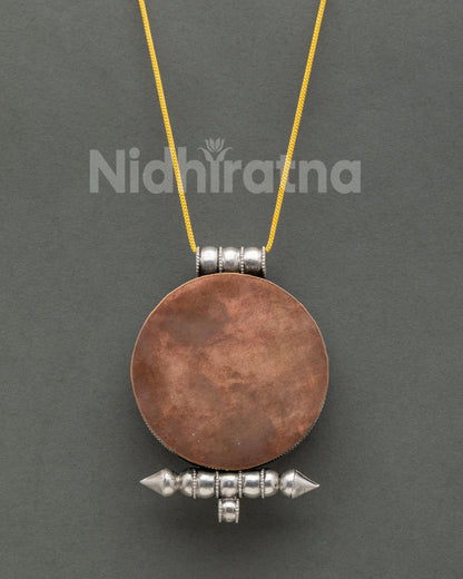 Treasure Vase Ghau Mala | Buddhist Spiritual Keepsake Pendant