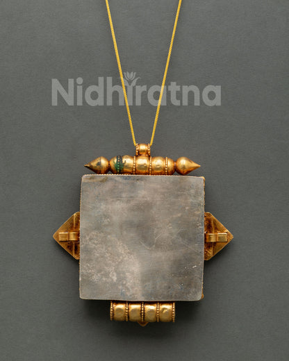 Treasure Vase Ghau Mala – Nepali Handcrafted Spiritual Necklace