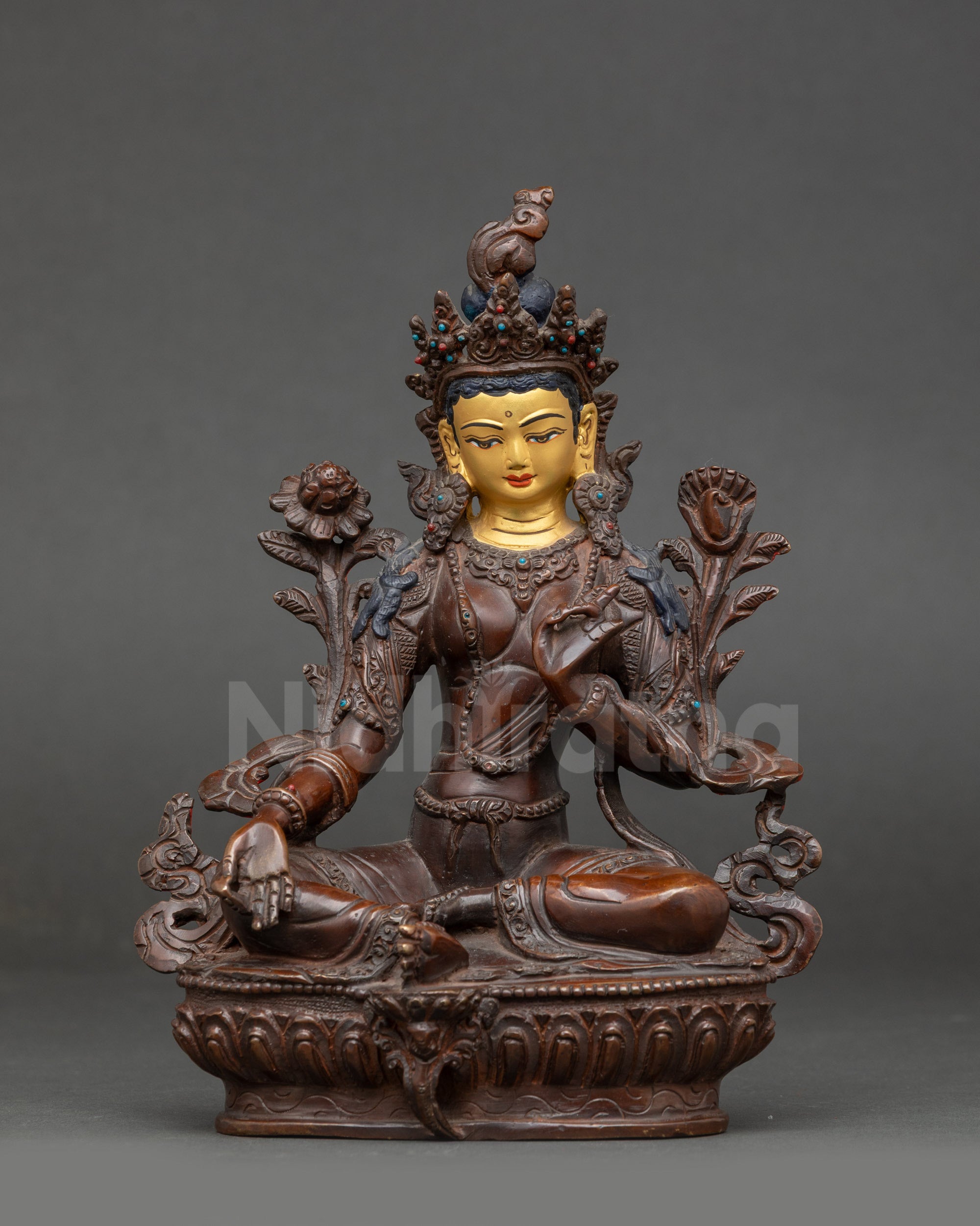 Green Tara Statue
