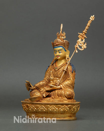 Guru Padmasambhava Statue – Handmade Nepalese Spiritual Art