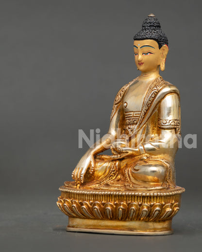 Shakyamuni Buddha Statue | Traditional Nepalese Craft