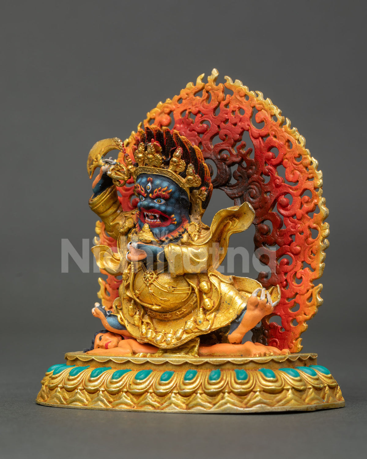 Mahakala Bernegchen Statue