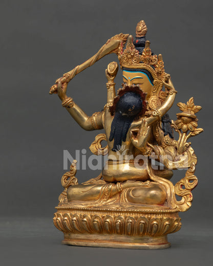 Manjushri Consort Statue