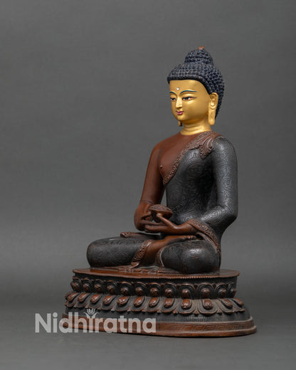 Amitabha Buddha Statue | Lost Wax Casting Copper Art