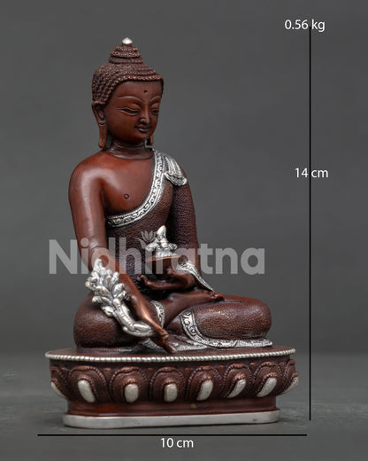 Medicine Buddha Statue | Healing Buddha Sculpture from Nepal
