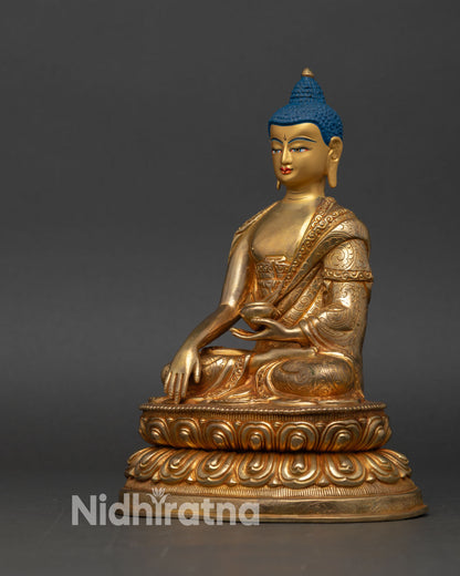 Shakyamuni Buddha Statue | Handcrafted Nepalese Meditation Art