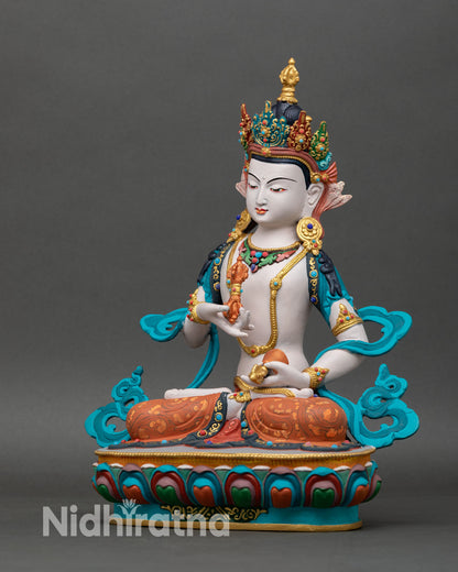 Vajrasattva Statue | Purification Deity for Sacred Space Decor