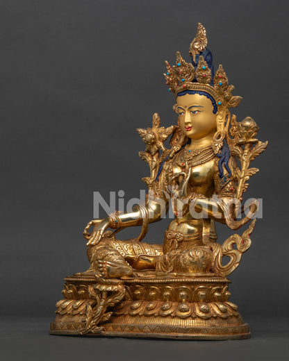 Green Tara Statue