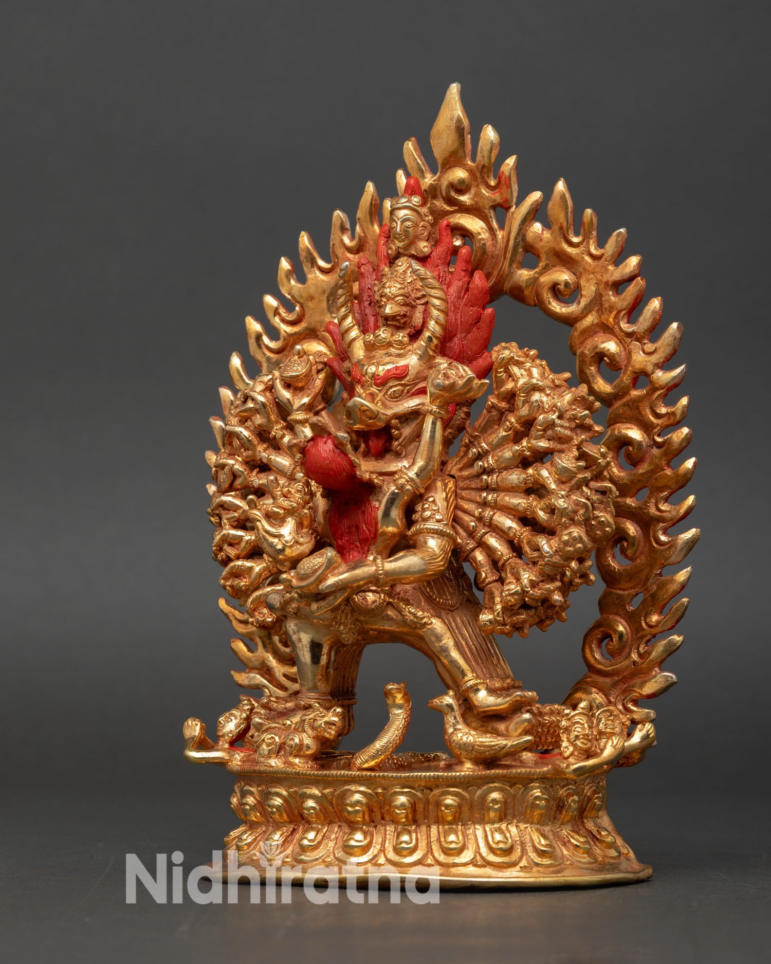 Yamantaka Statue | Fierce Guardian Deity from Nepal