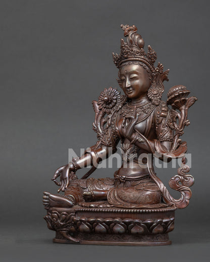 Green Tara Statue | Symbol of Fearless Compassion & Protection