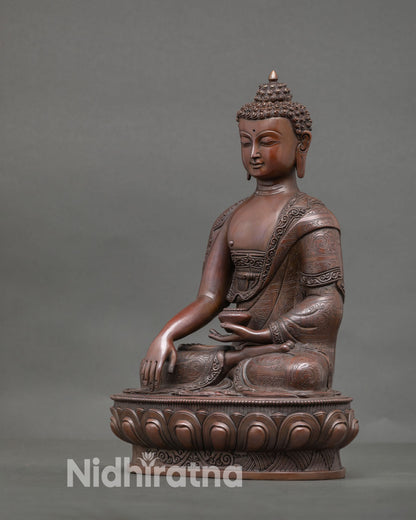 Shakyamuni Buddha | Nepalese Enlightenment Sculpture