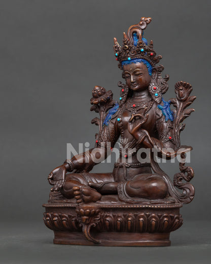 Green Tara Statue | Beloved Buddhist Deity of Compassion