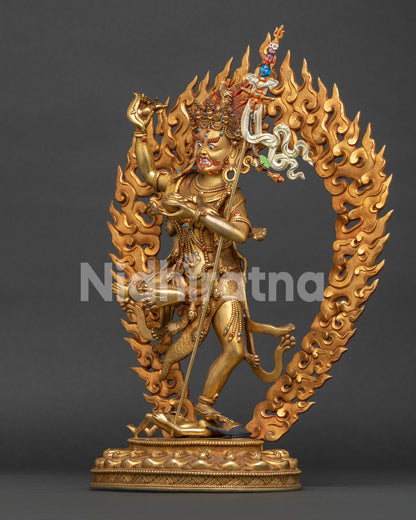 Troma Nagmo Statue | Wrathful Female Protector Deity