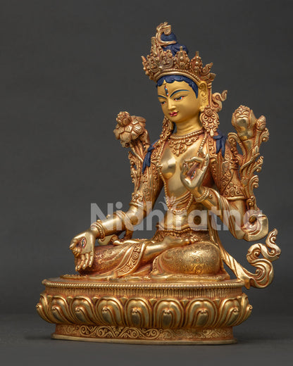 White Tara Statue | Goddess of Compassion and Longevity