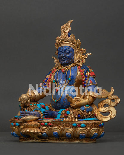 Dzambhala Statue | Sacred Vajrayana Wealth Deity Art