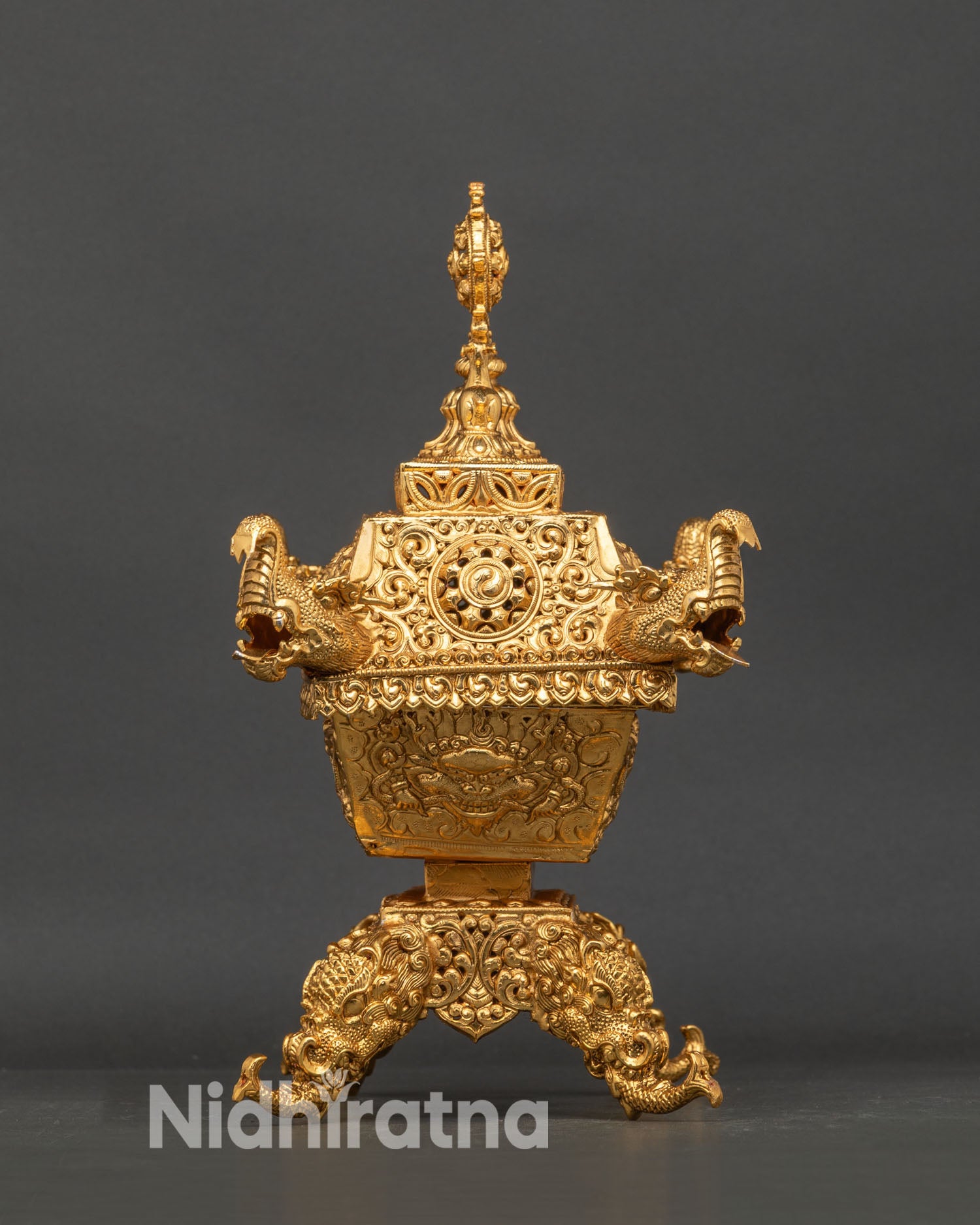 Incense Burner | Traditional Buddhist Prayer and Ritual Art