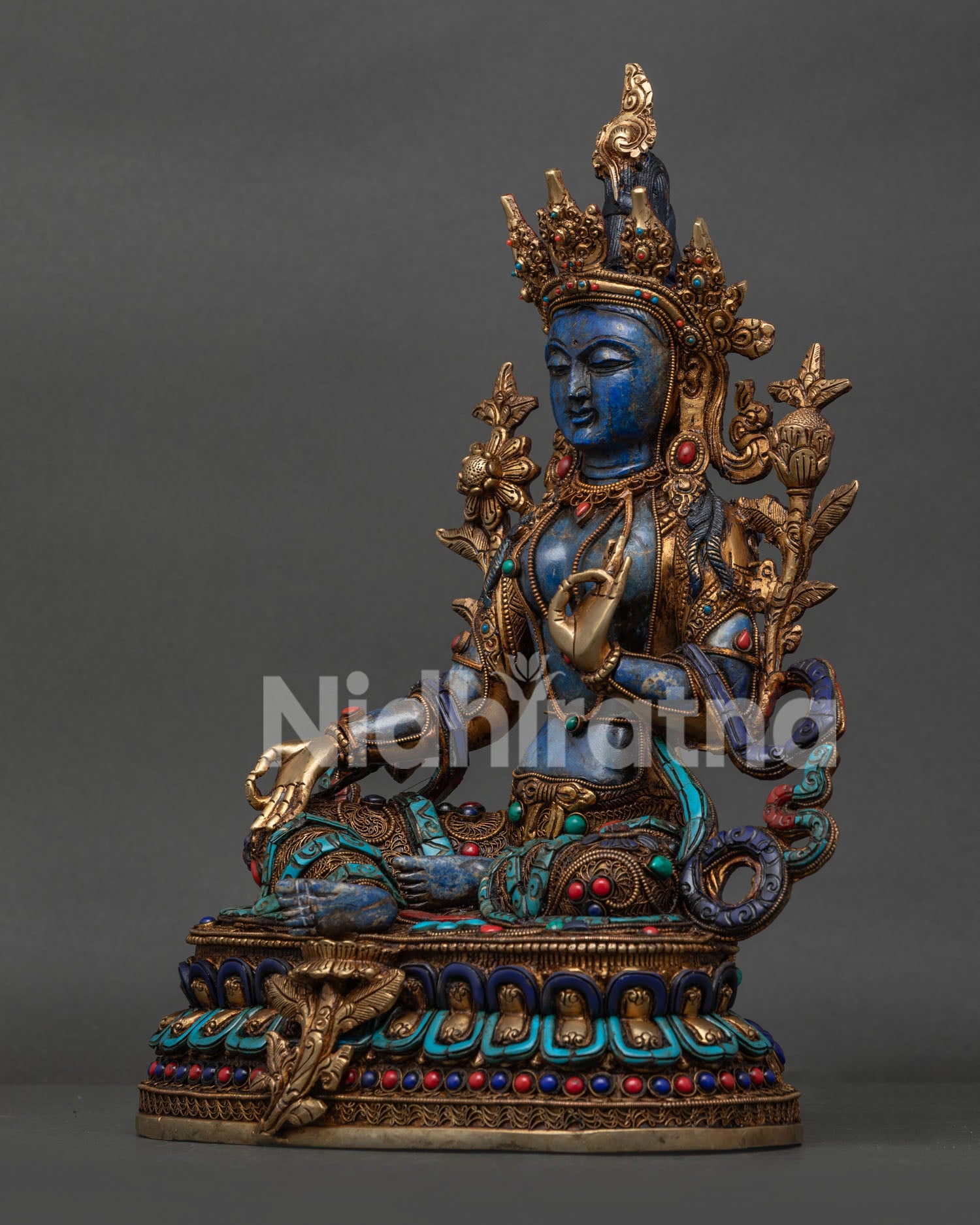 Green Tara Statue