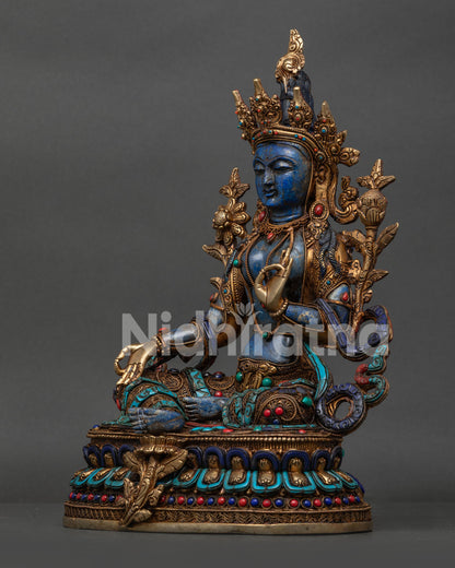 Green Tara Statue