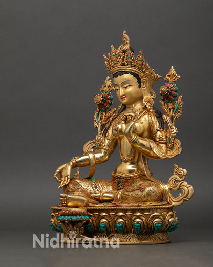 Blessed Sgrol ljang | Sacred Buddhist Sculpture