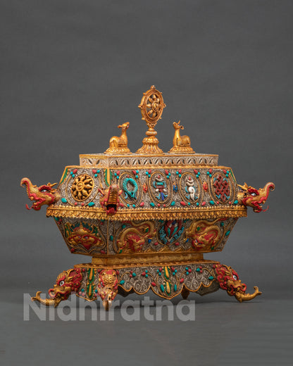 Incense Burner | Handcrafted Buddhist Ritual Vessel