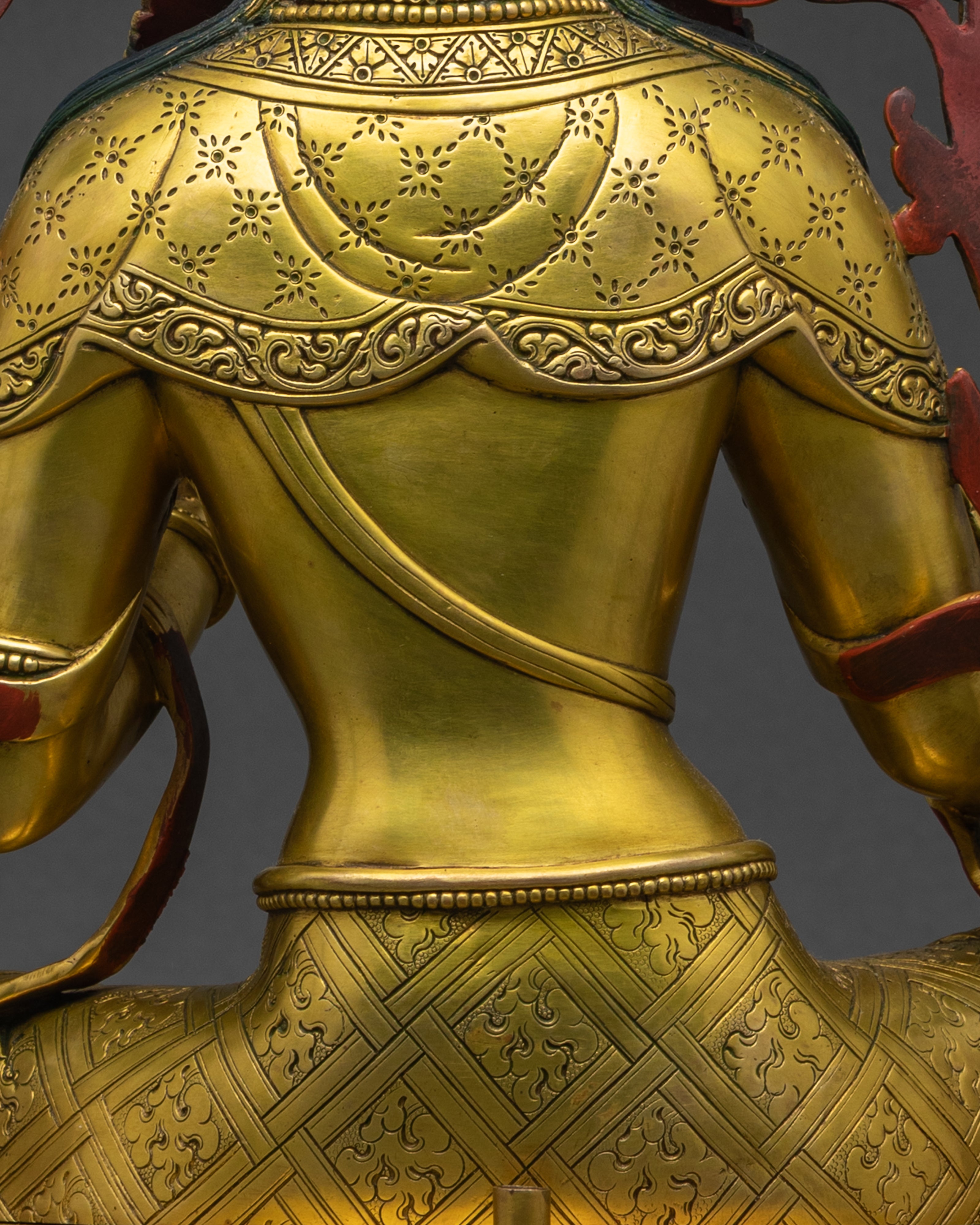 Green Tara Statue from Nepal - Tara the Liberator of All Beings