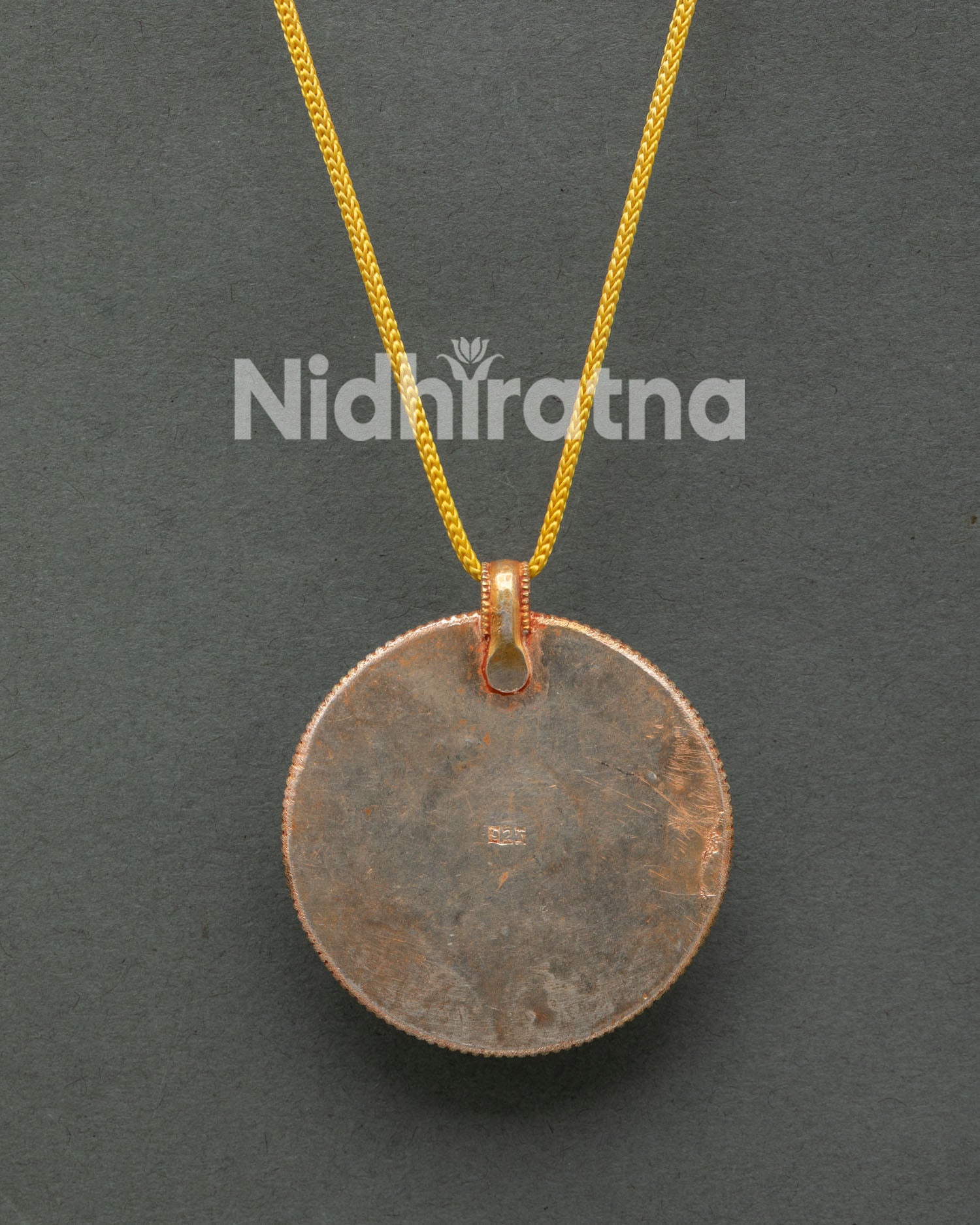 Flower Locket | Traditional Nepalese Floral Art Pendant